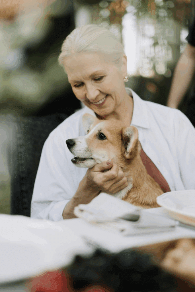 Pet therapy for seniors