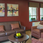 casual sitting room at Forestville Healthcare Center