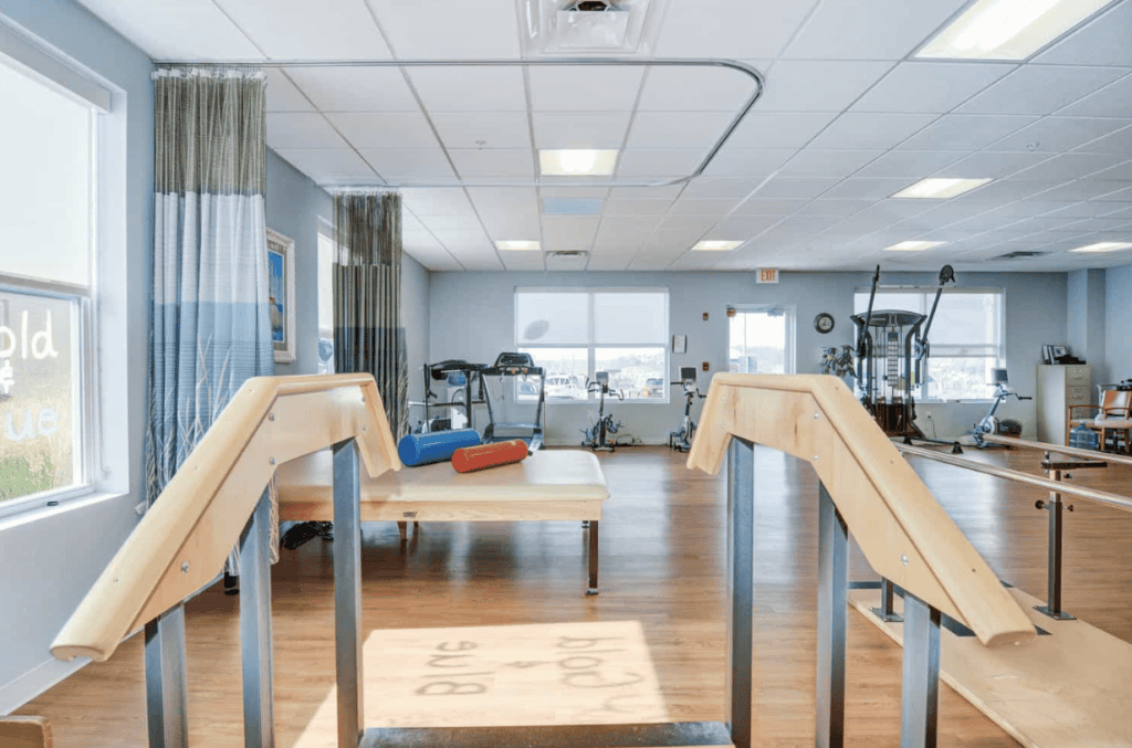 Physical therapy services in Morgantown, WV, at Morgantown Healthcare Center