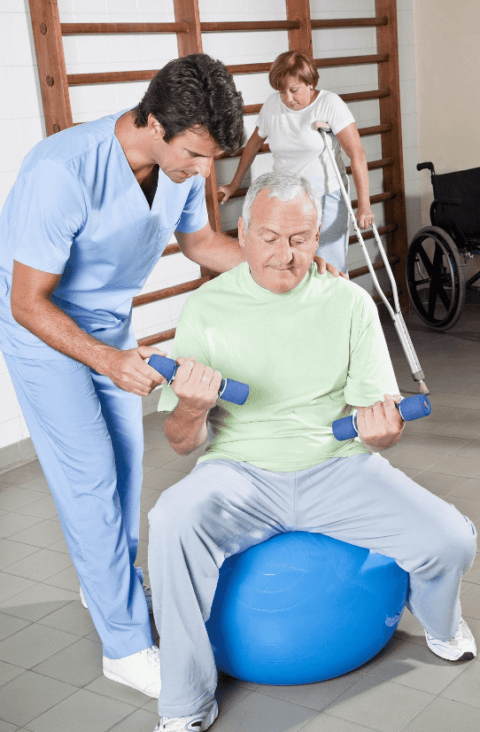 Physical and occupational therapy services are available at Rainelle Healthcare Center