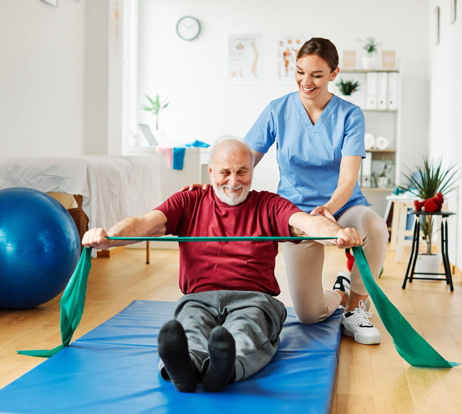 Physical therapy for seniors in Baltimore.